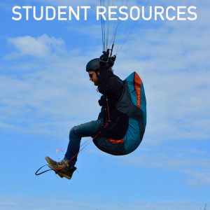 Student paraglider pilot